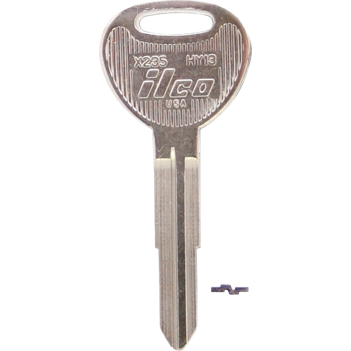 ILCO Hyundai Nickel Plated Automotive Key, HY13 / X235 (10-Pack)