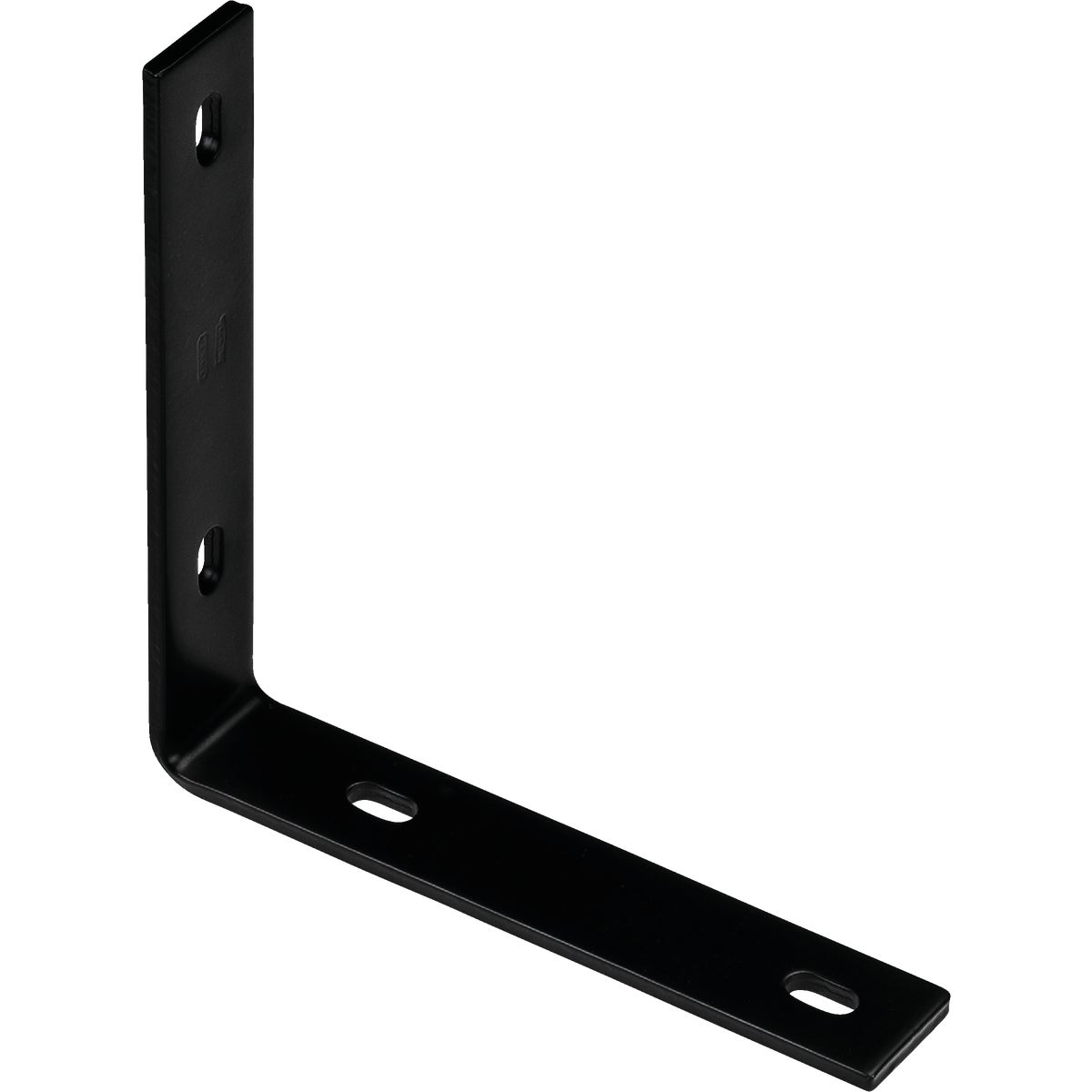 National Catalog 1151BC 8.25 In. x 1.5 In. Black Heavy-Duty Corner Brace