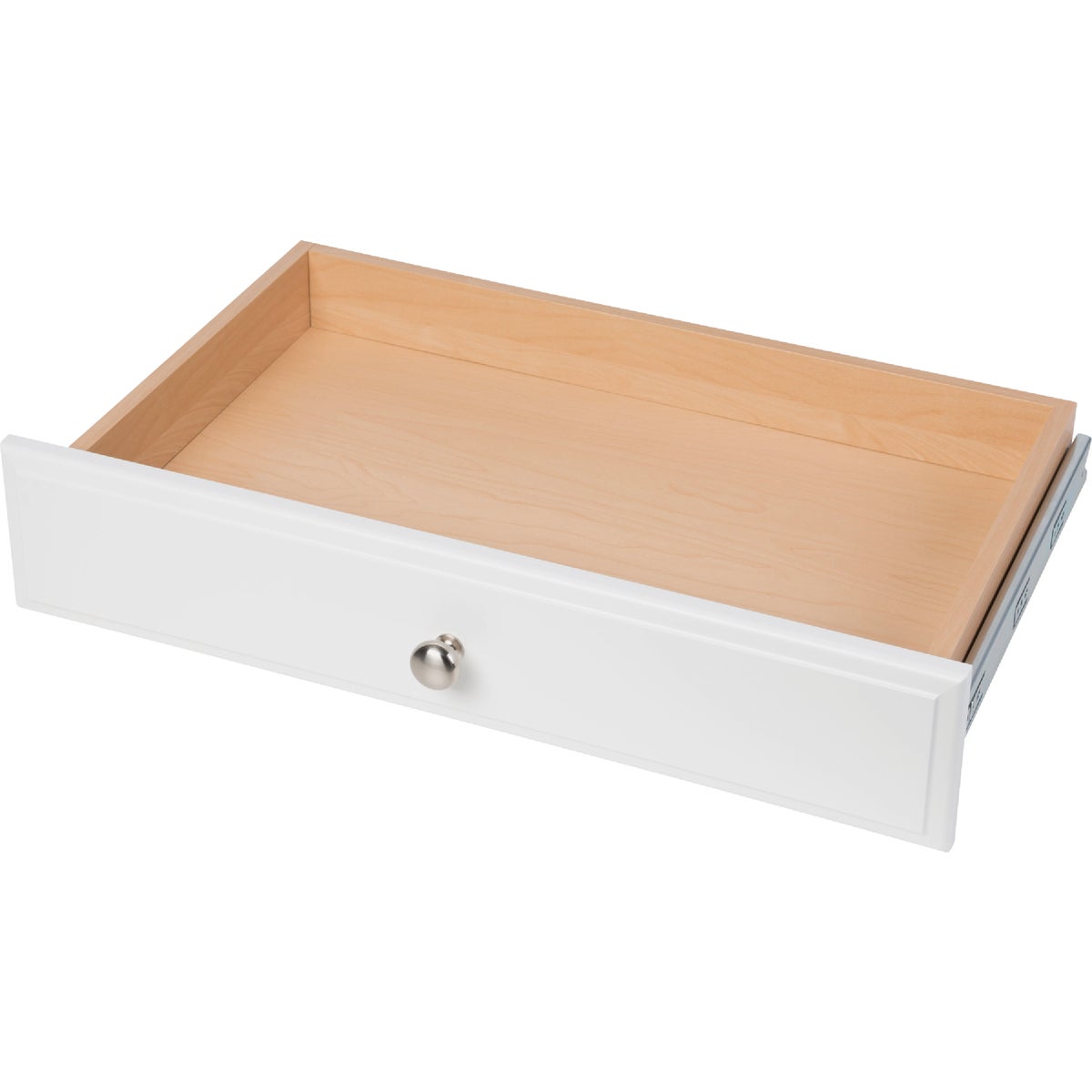 Easy Track 4 In. White Deluxe Drawer