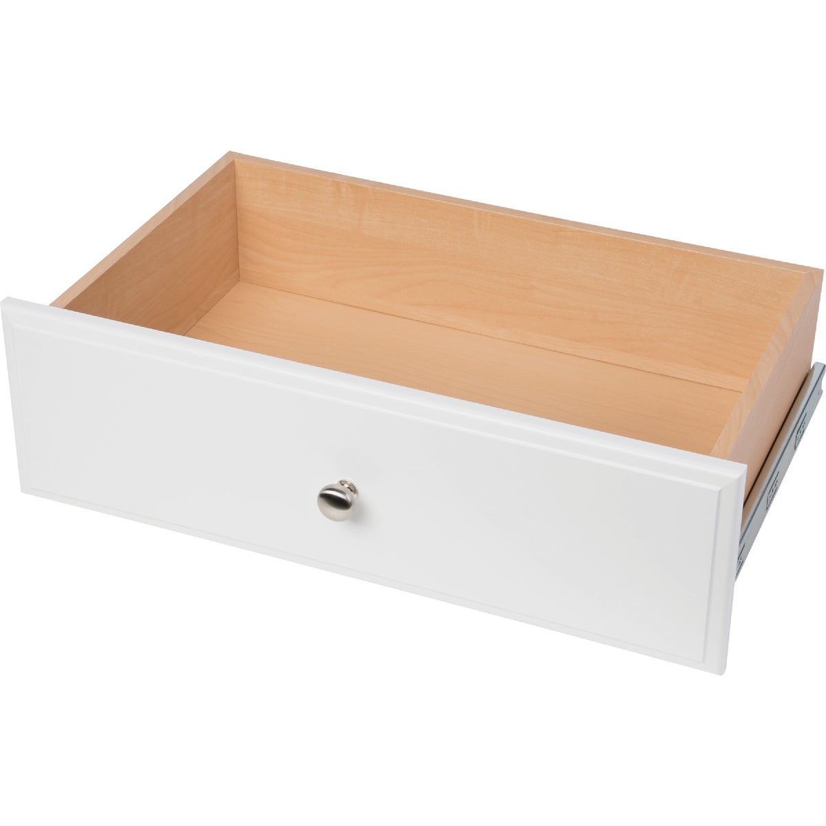 Easy Track 8 In. White Deluxe Drawer