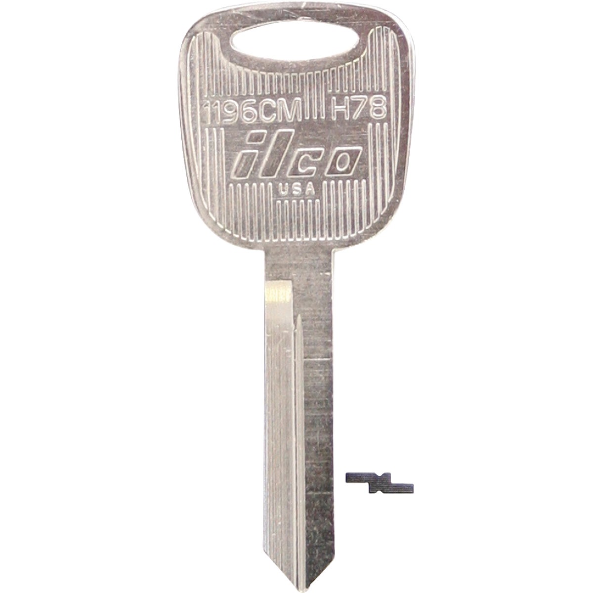 ILCO Ford Nickel Plated Automotive Key, H78 / 1196CM (10-Pack)