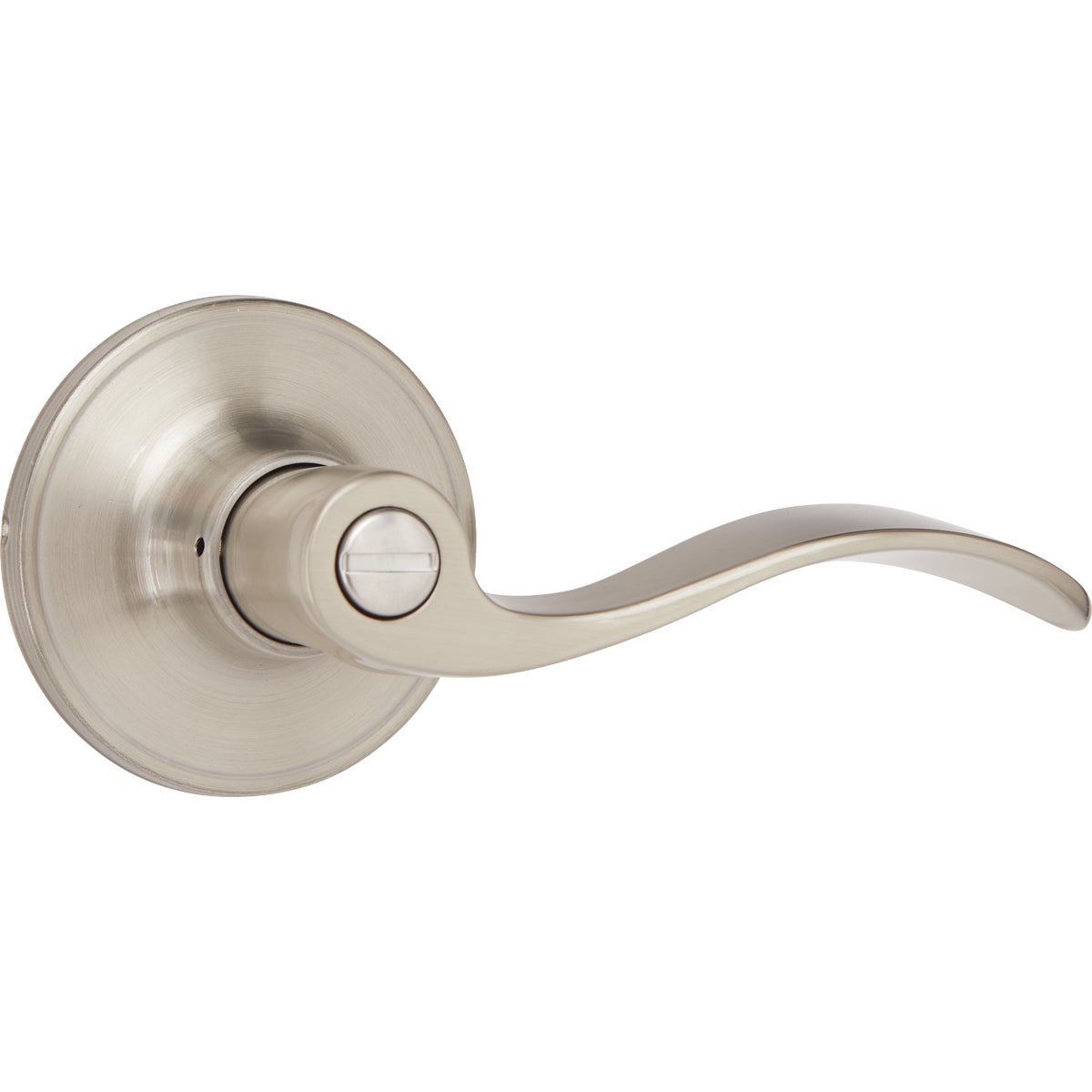 Steel Pro Brushed Nickel Privacy Door Lever