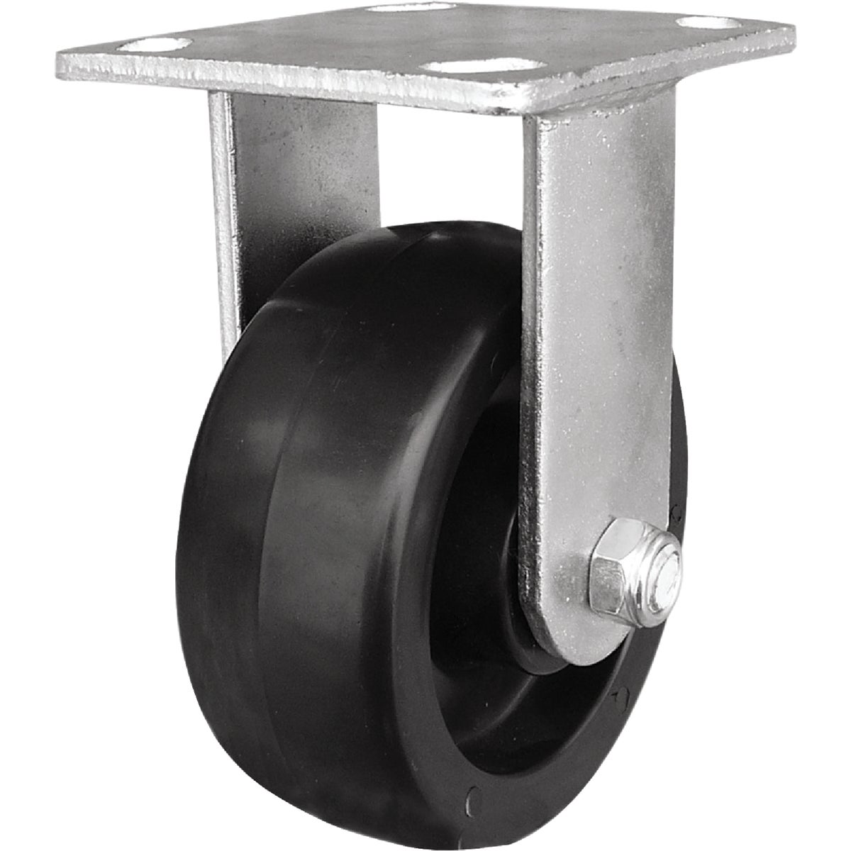 Shepherd 5 In. Medium-Heavy-Duty Polypropylene Rigid Plate Caster