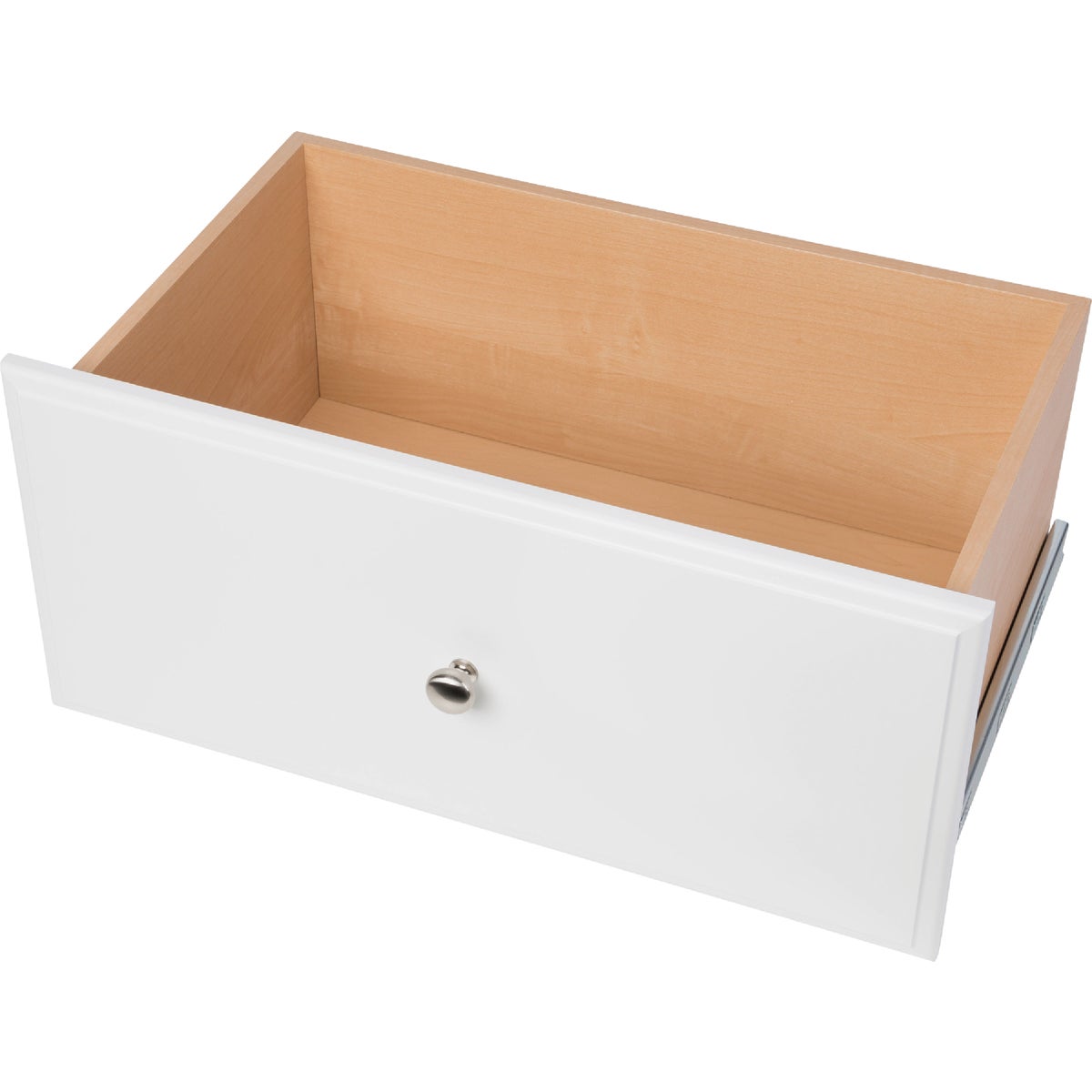 Easy Track 12 In. White Deluxe Drawer