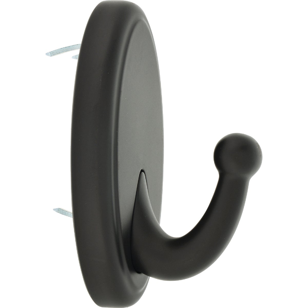 Hillman Fastener High and Mighty Oval Oil Rubbed Bronze Plastic Wall Hook