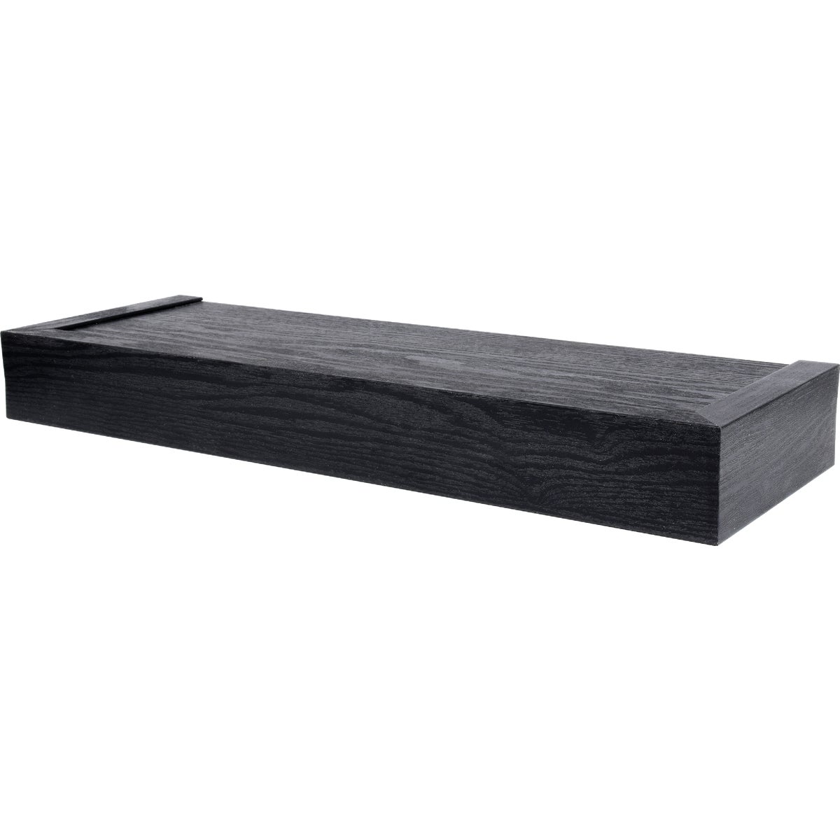 High and Mighty 18 In. Black Floating Shelf 