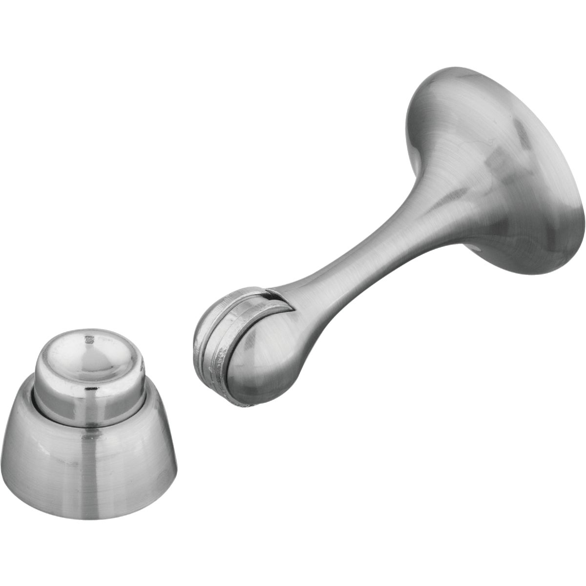 National V244 Satin Nickel Magnetic Rigid Door Stop