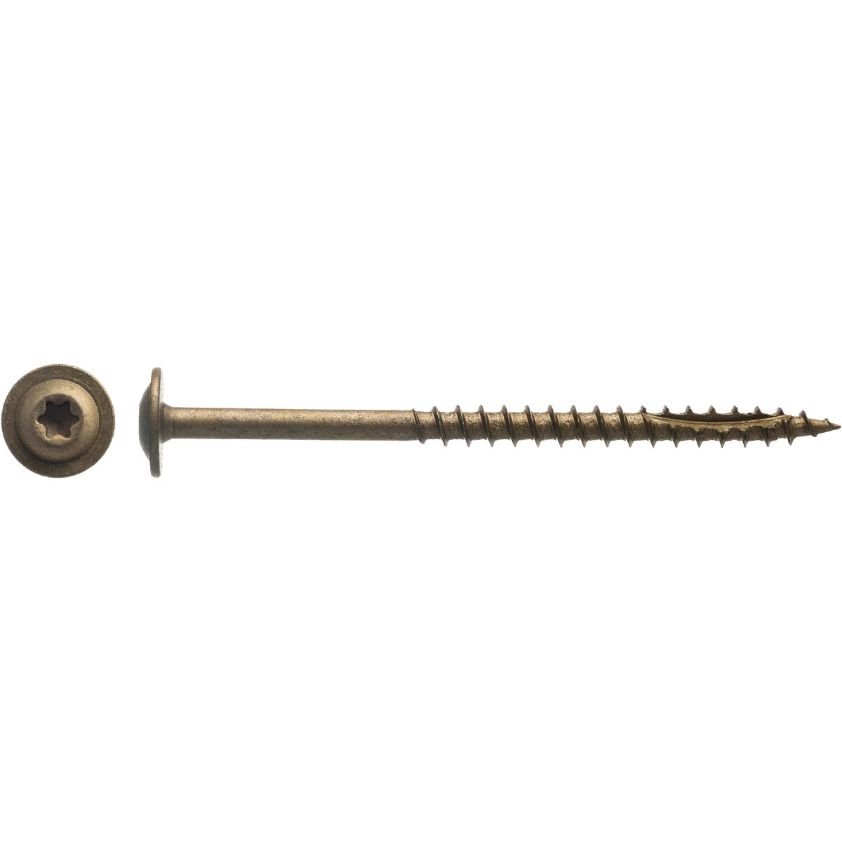 Big Timber #8 x 2-1/2 In. Star Cabinet Screw (1 Lb.)