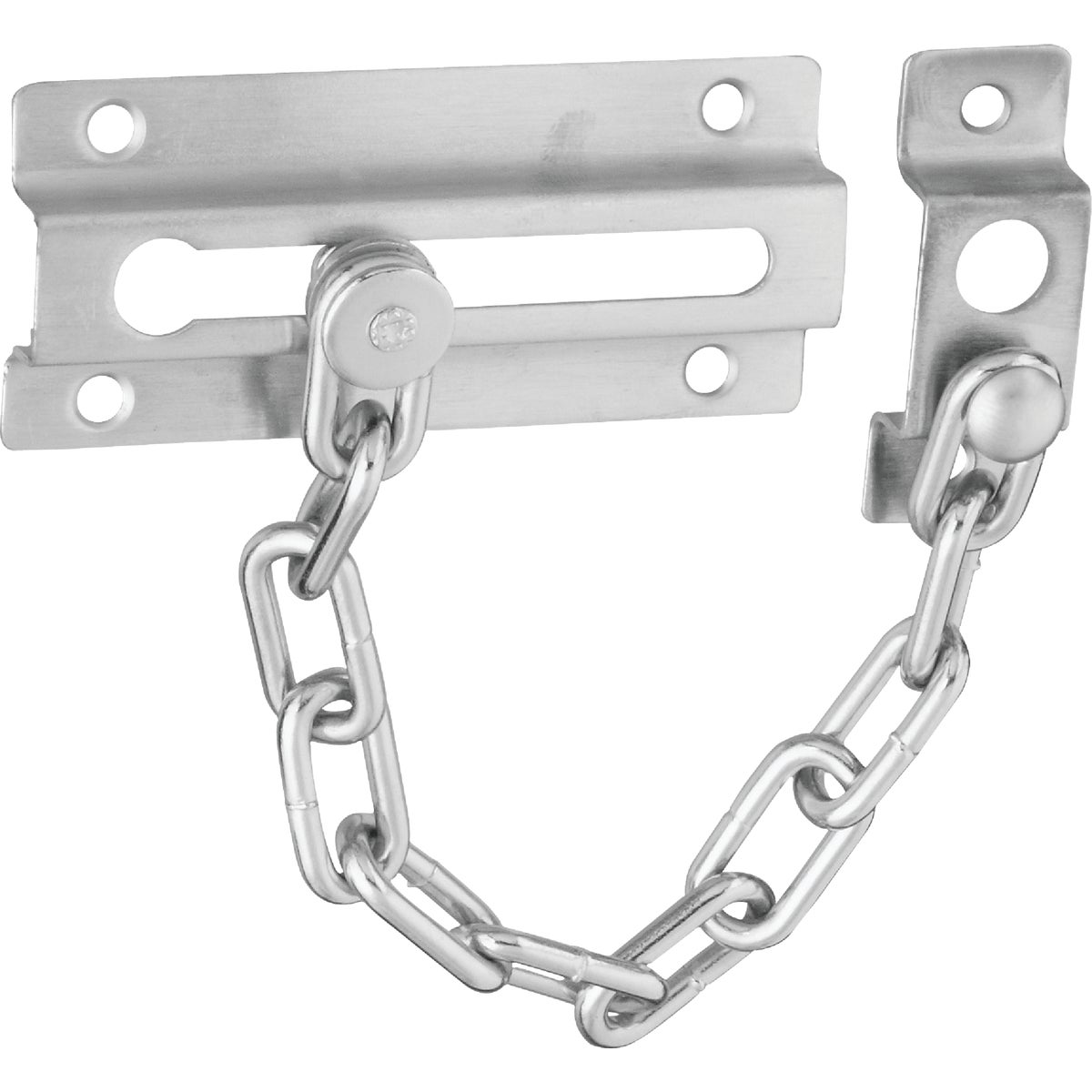 National Satin Chrome Security Chain Door Guard