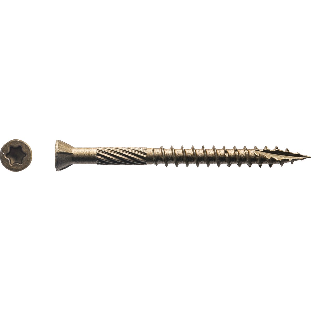 Big Timber #9 x 2-1/2 In. Bronze Trim Screw (1 Lb.)