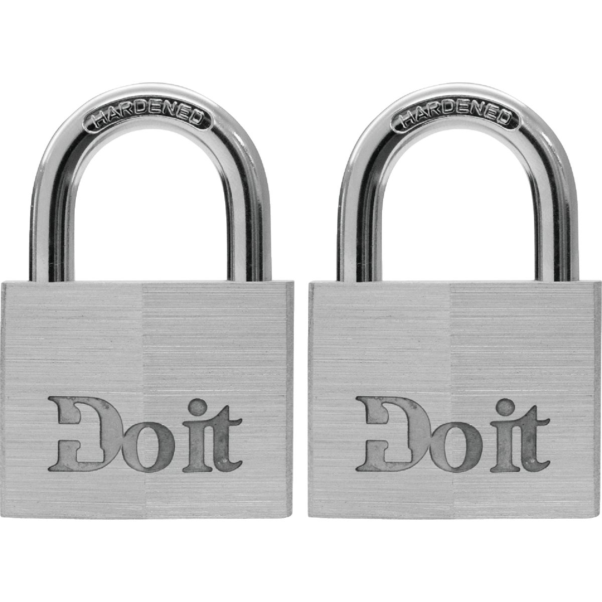 Do it 1-1/2 In. Aluminum Keyed Padlock (2-Pack)