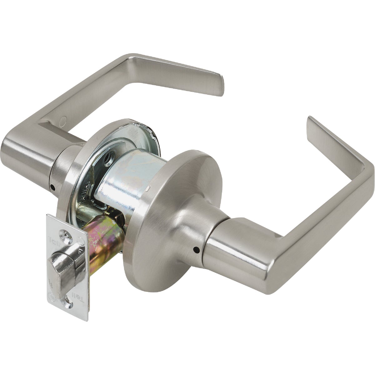 Tell Satin Chrome Passage Door Lever