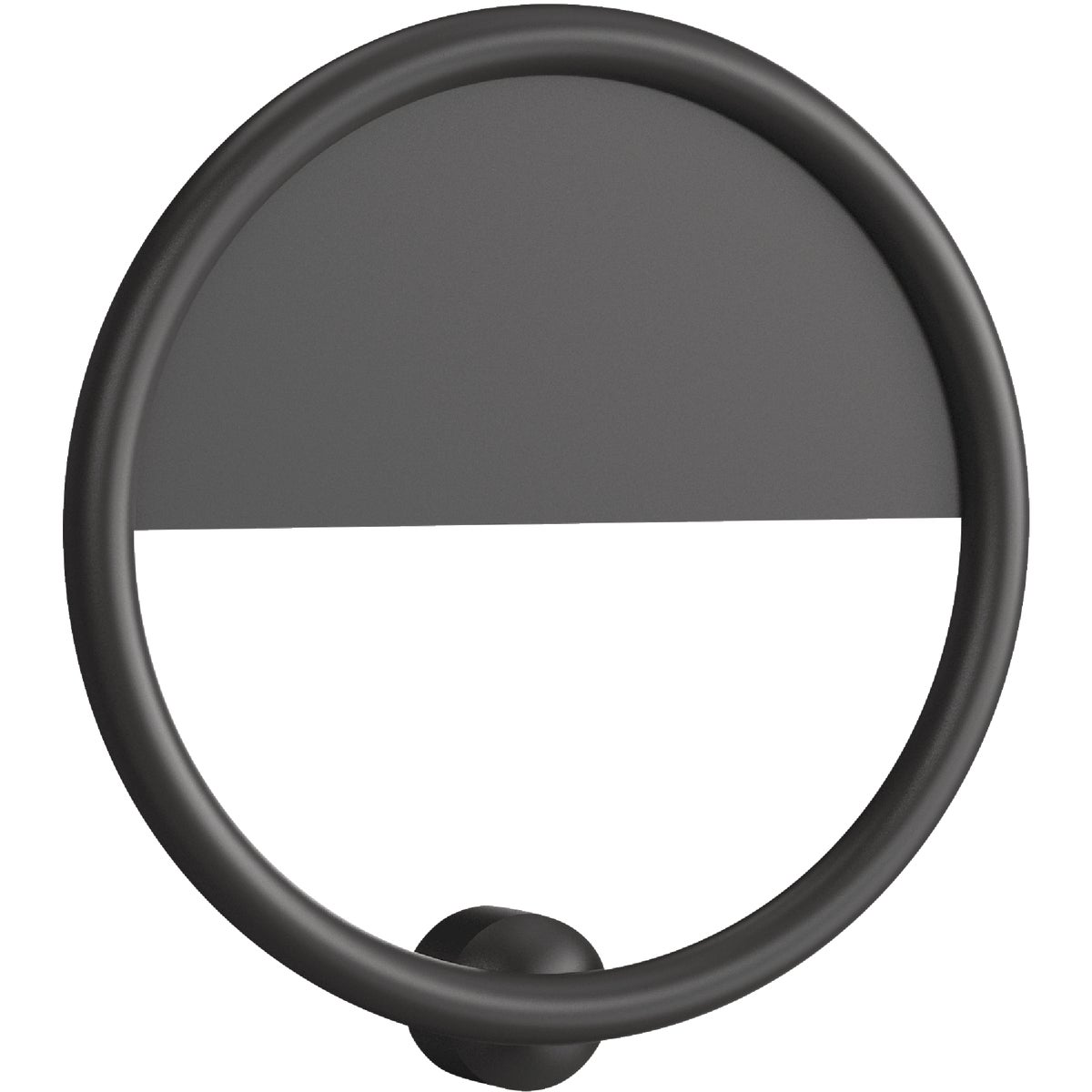 National Hardware 4-1/3 In. Matte Black Cooper Door Knocker