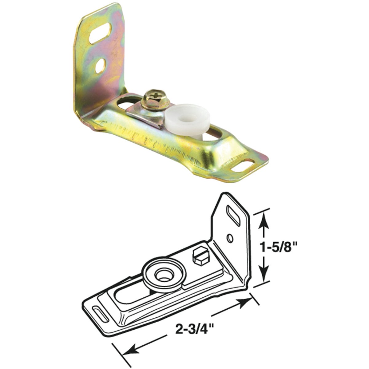 Prime-Line Bifold Bottom Pivot Bracket