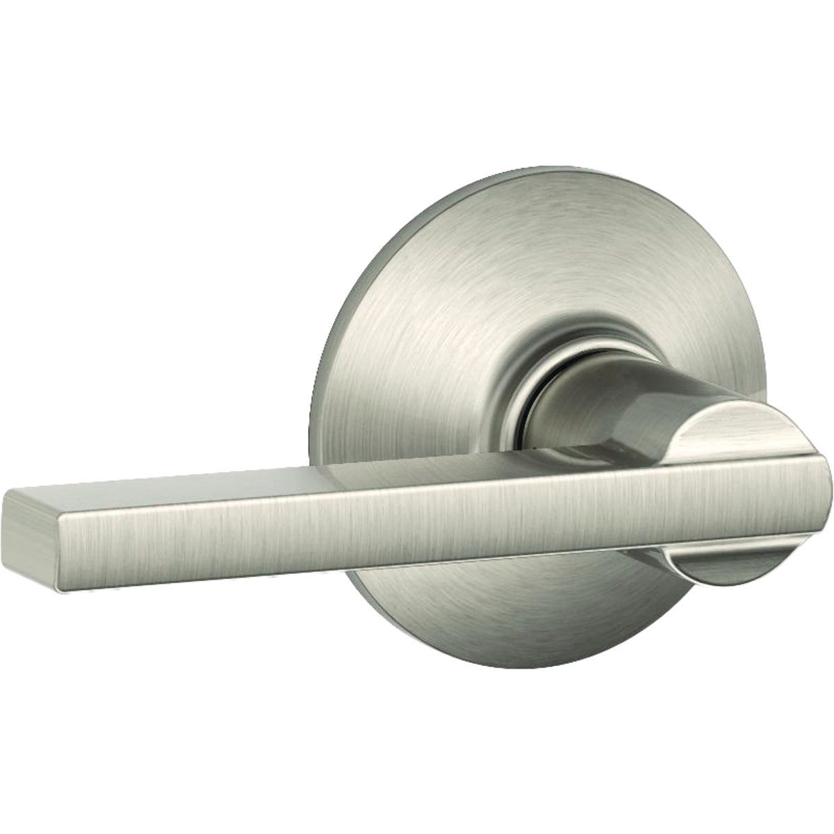 Schlage F Series Latitude Satin Nickel Lever Hall and Closet Lock 