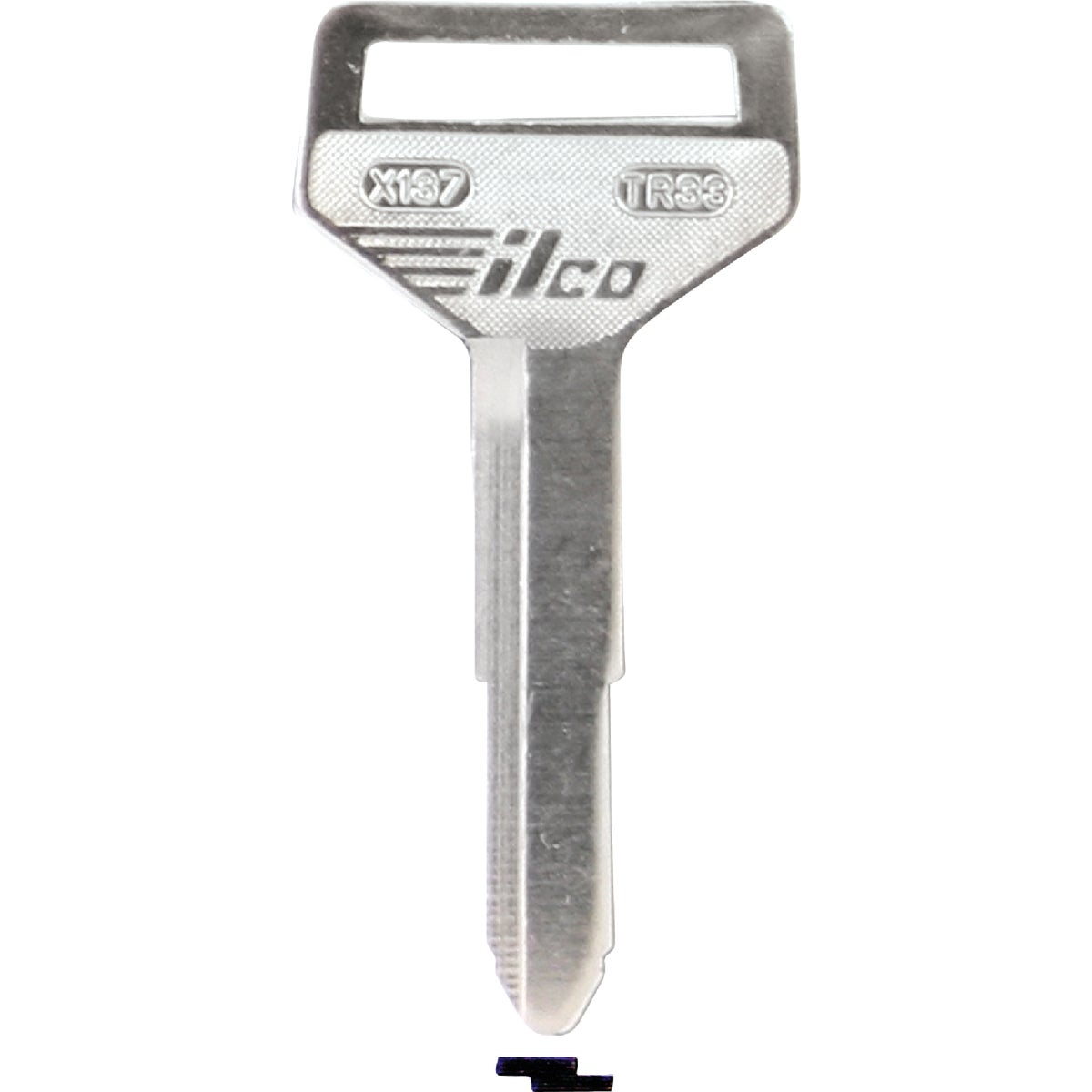 ILCO Toyota Nickel Plated Automotive Key, TR33 / X137 (10-Pack)