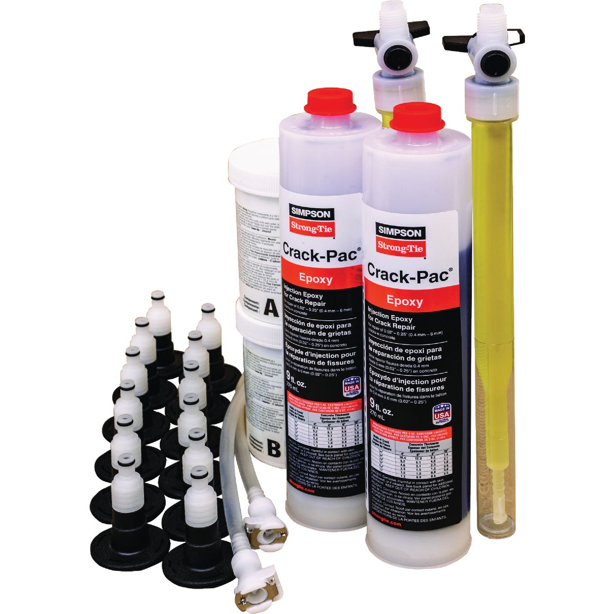 Simpson Strong-Tie Crack-Pac 9 Oz. Epoxy Injection Kit