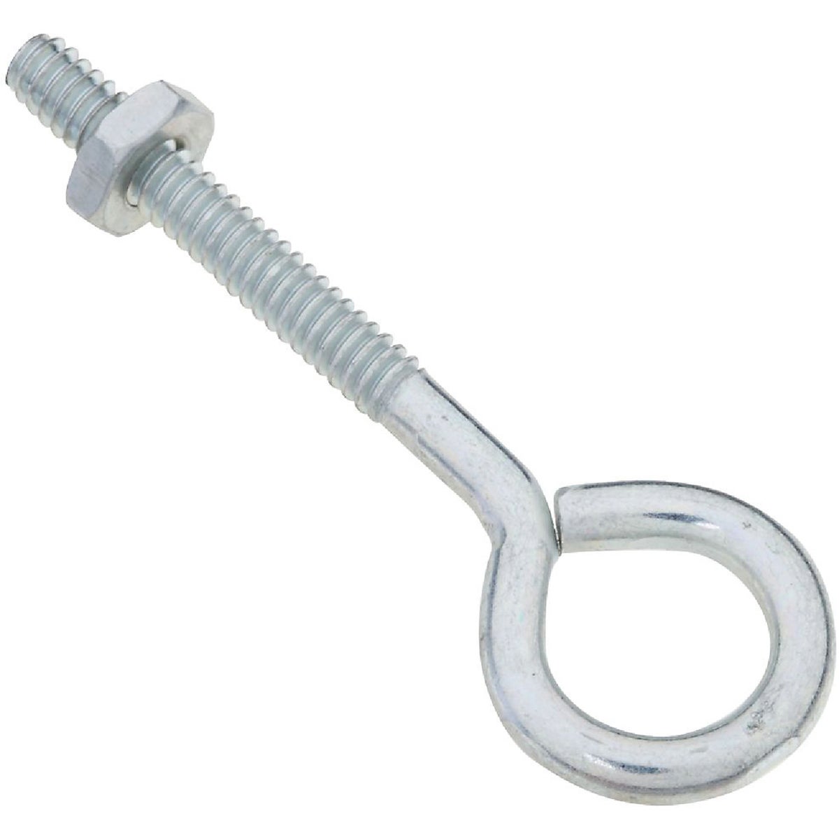 National 3/16 In. x 2-1/2 In. Zinc Eye Bolt with Hex Nut