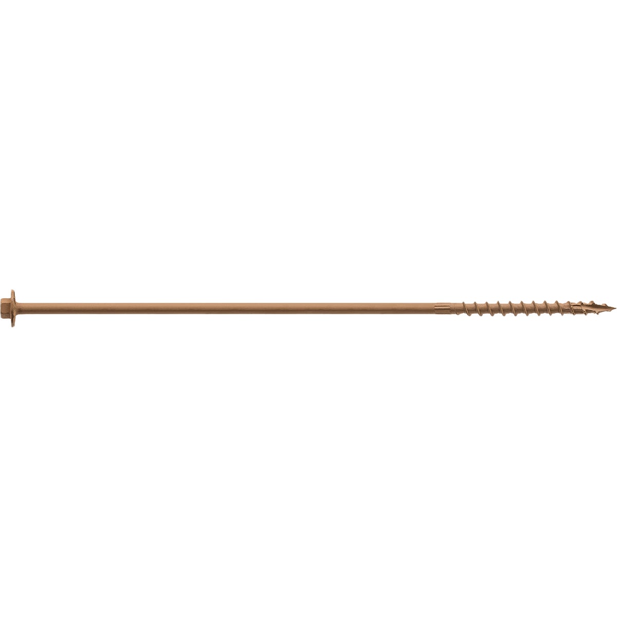 Simpson Strong-Tie Strong-Drive SDWH Timber-Hex 0.195 In. x 10 In. 5/16 Hex DB Coating Screw