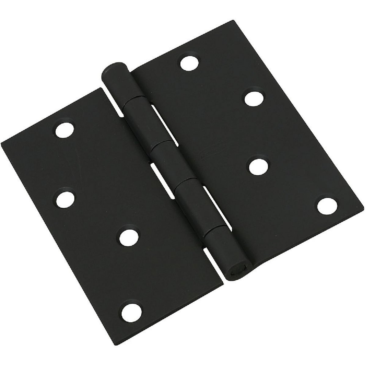 National Hardware 4 In. Square Black Door Hinge