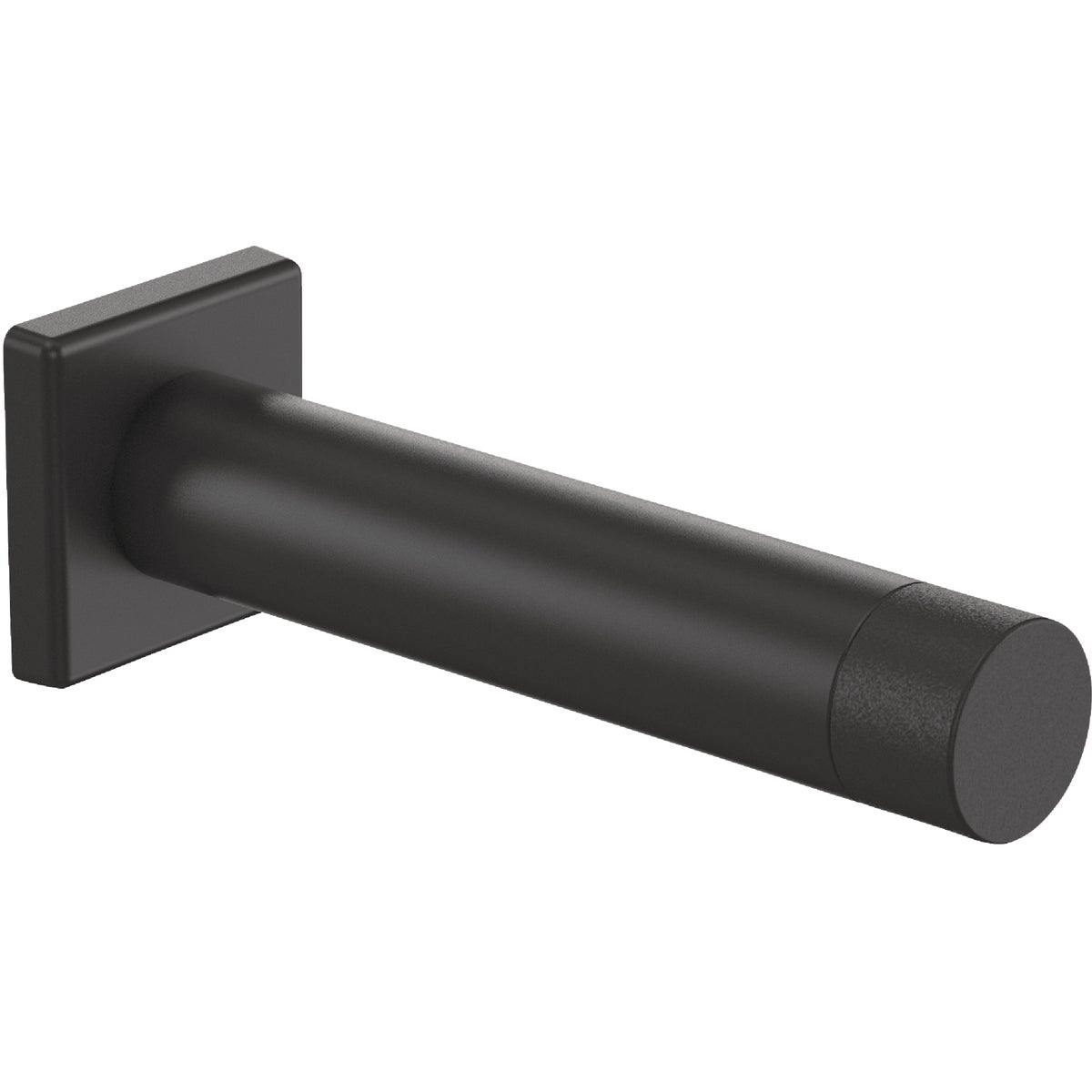 National Hardware 3 In. Matte Black Reed Door Stop