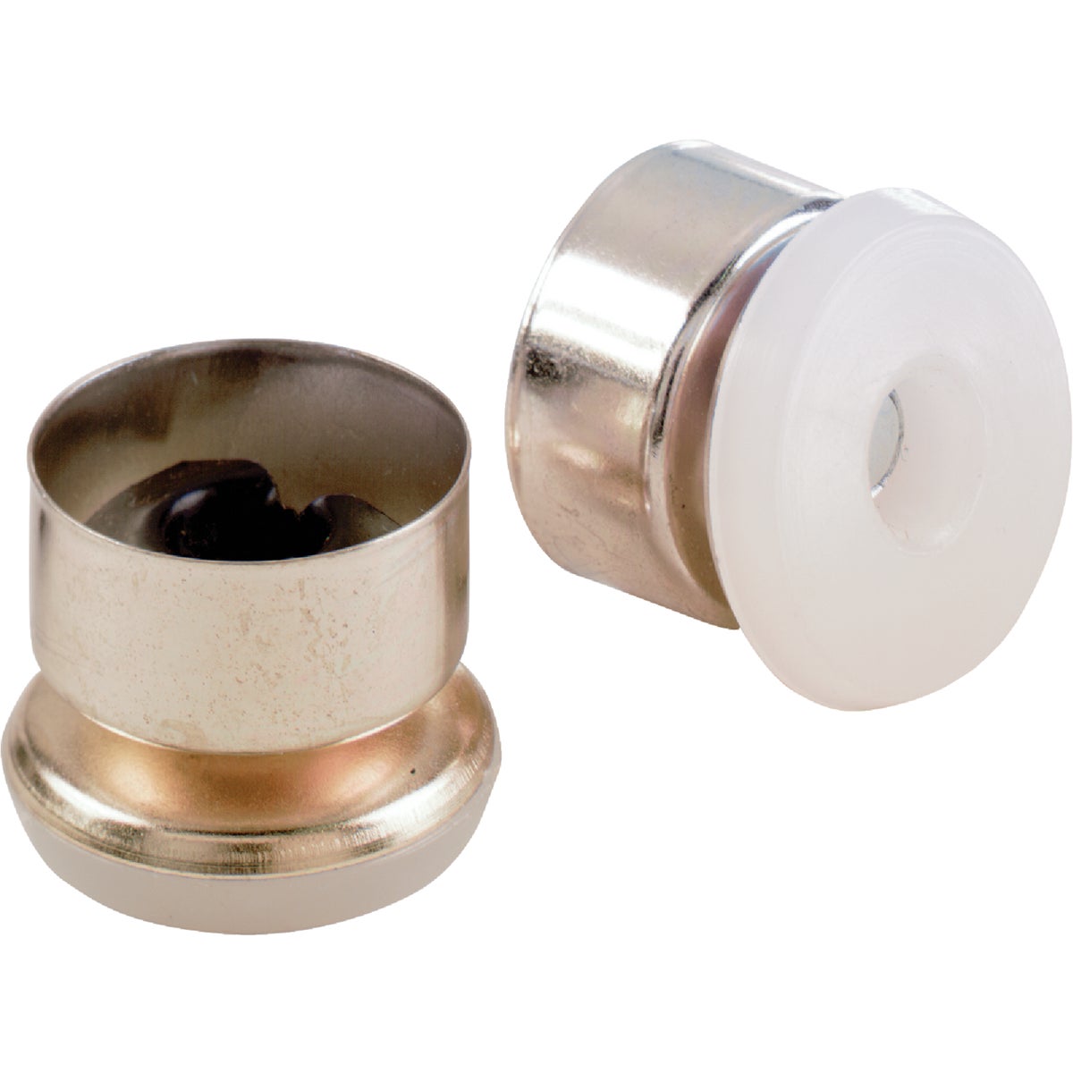 Do it Insert swivel 5/8 In. Brass Swivel Furniture Glide,(4-Pack)