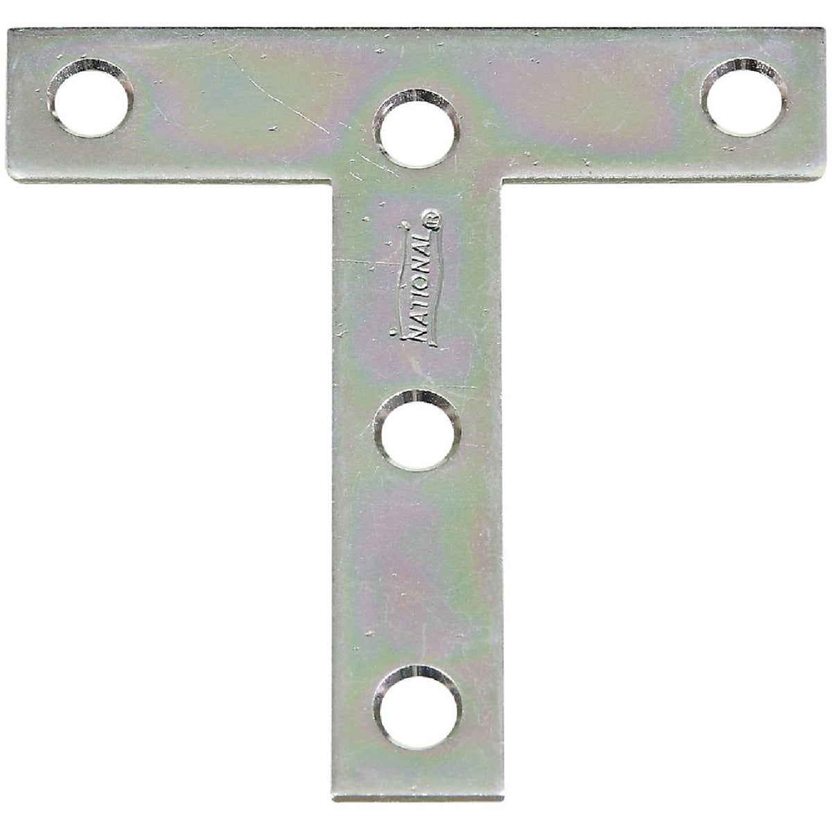 National Catalog 3 In. x 3 In. Zinc T-Plate