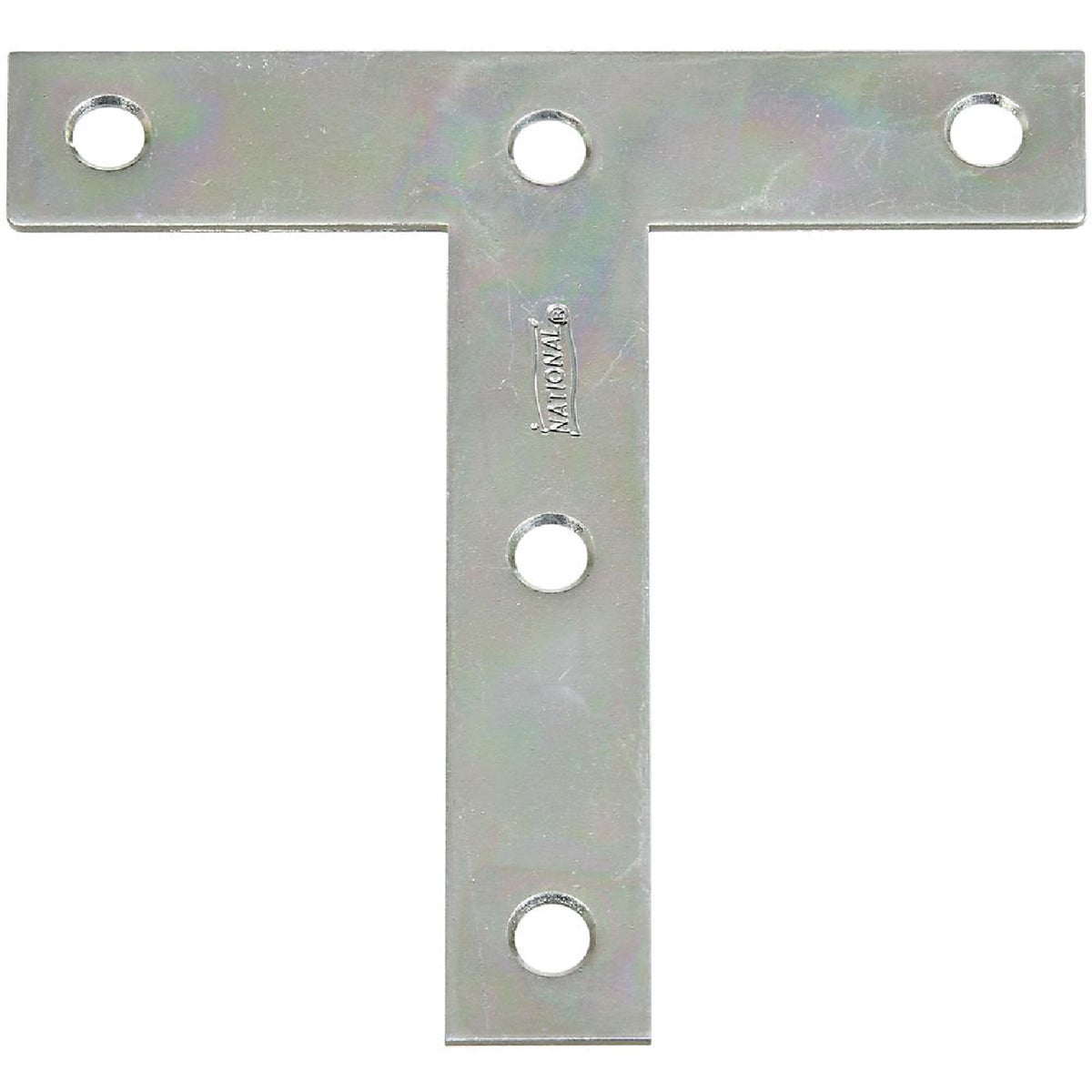 National Catalog 4 In. x 4 In. Zinc T-Plate