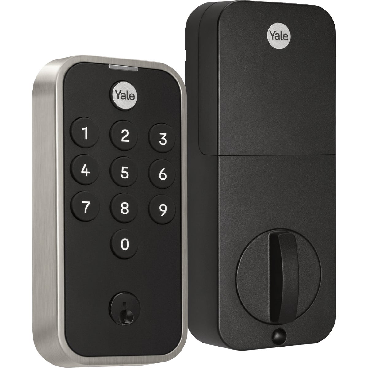 Yale Code Satin Nickel Electronic Lock Keypad Deadbolt