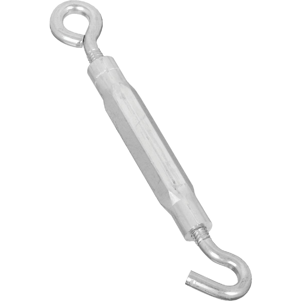 National 7/32 In. x 6-1/2 In. Zinc Hook & Eye Turnbuckle