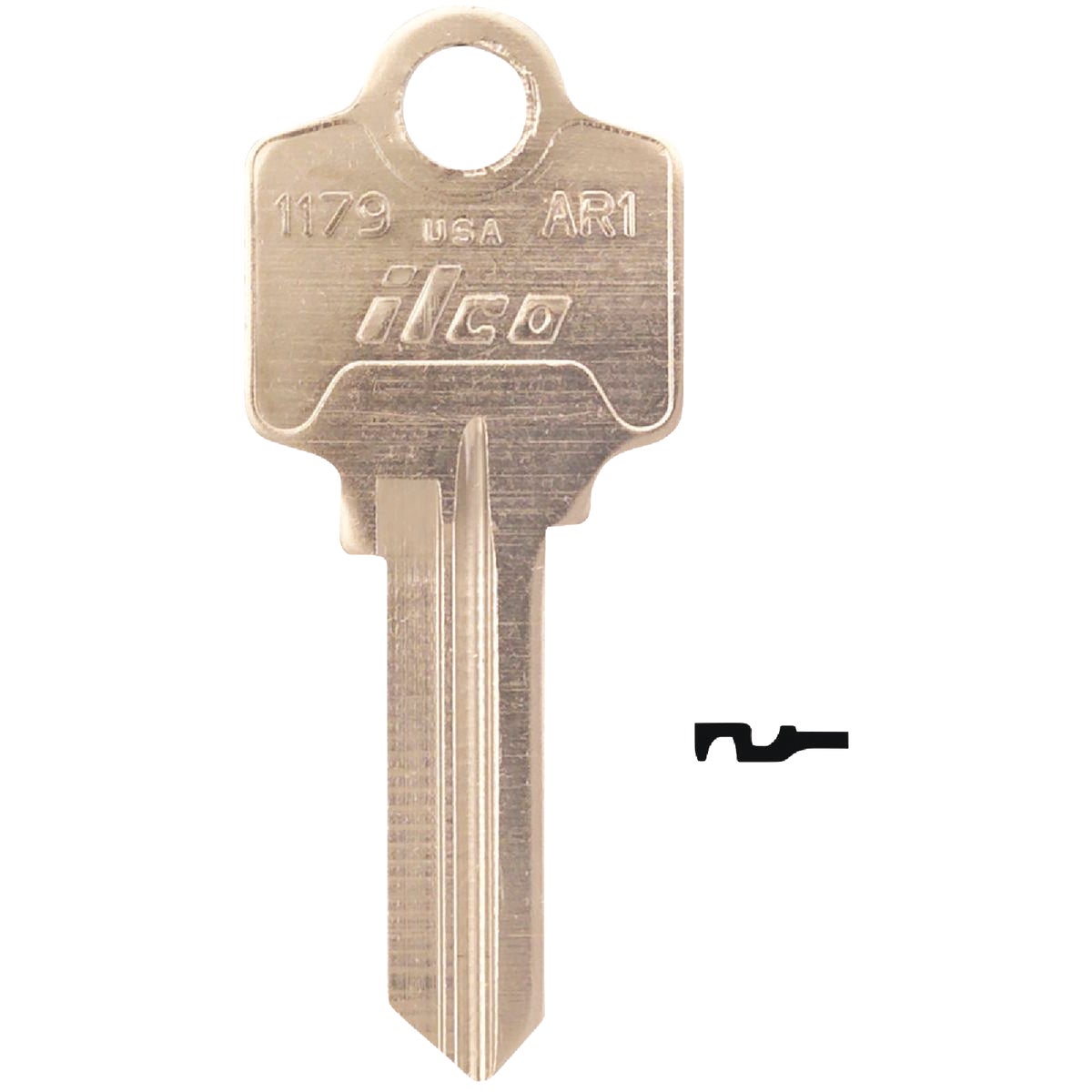 ILCO Arrow Lock Key 1179 (10-Pack)