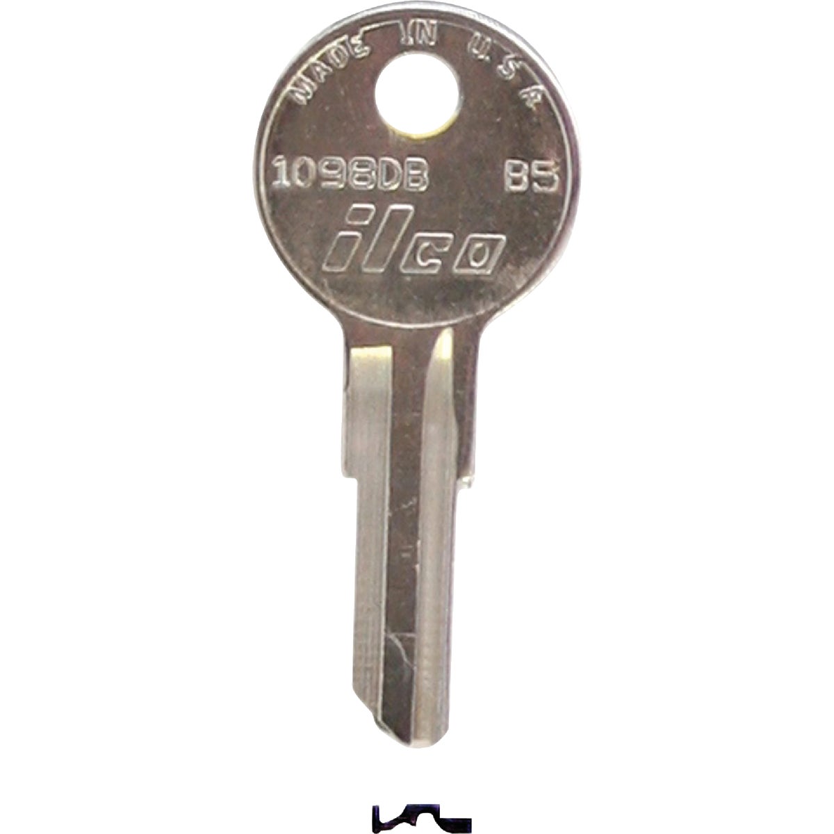 ILCO Briggs Nickel Plated Lawn Mower Key, 1098DB (10-Pack)