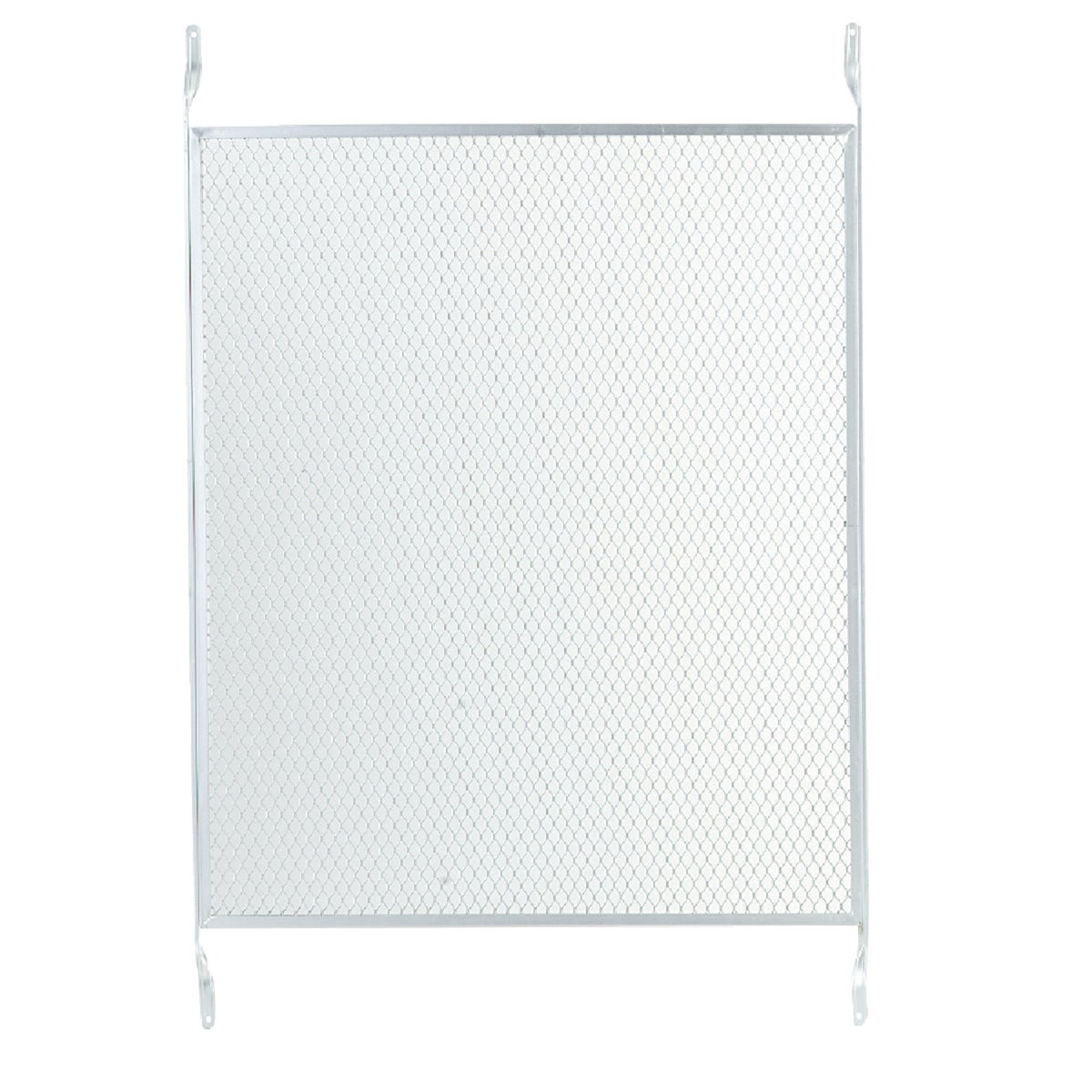 M-D 32 In. x 19 In. Satin Nickel Aluminum Door Grille