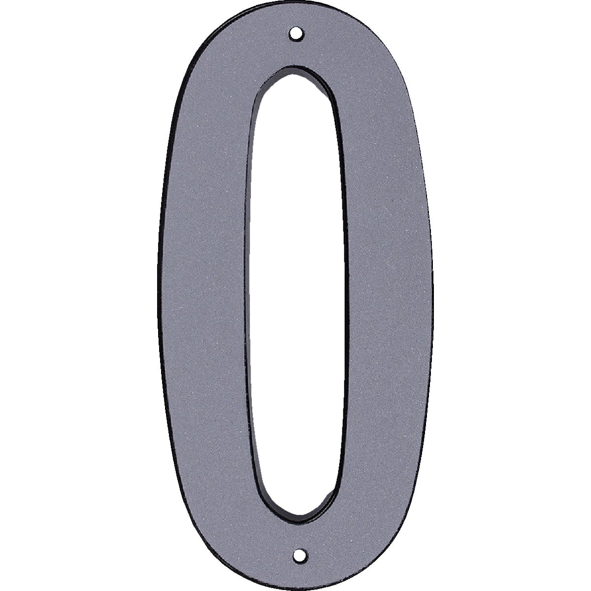 Hy-Ko 4 In. Reflective Plastic Number 0 