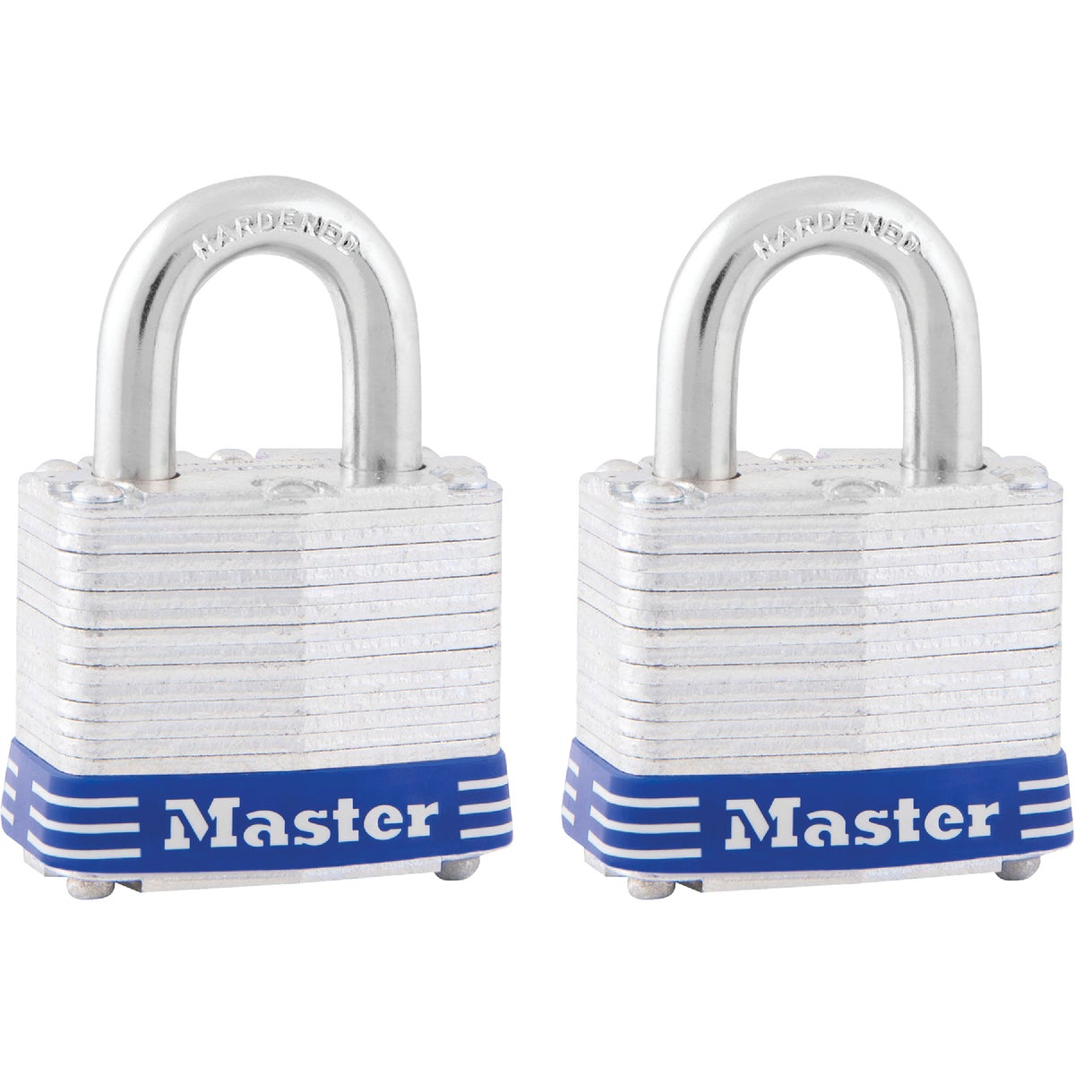 Master Lock 1-9/16 In. Wide 4-Pin Tumbler Keyed Alike Padlock (2-Pack)
