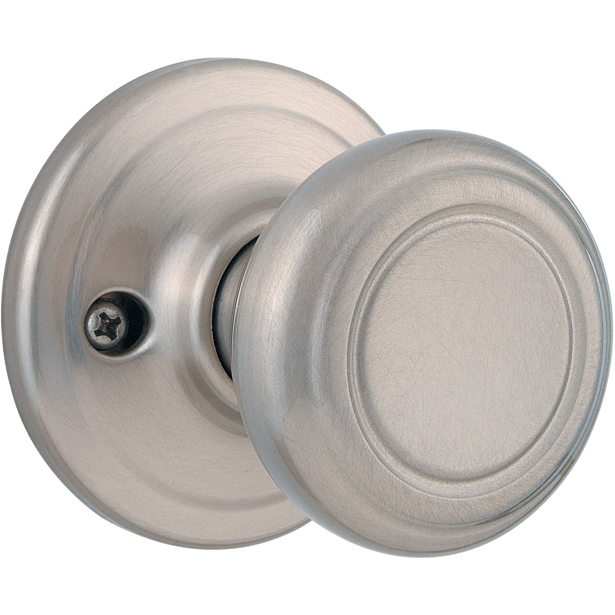 Kwikset Signature Series Satin Nickel Cameron Dummy Door Knob