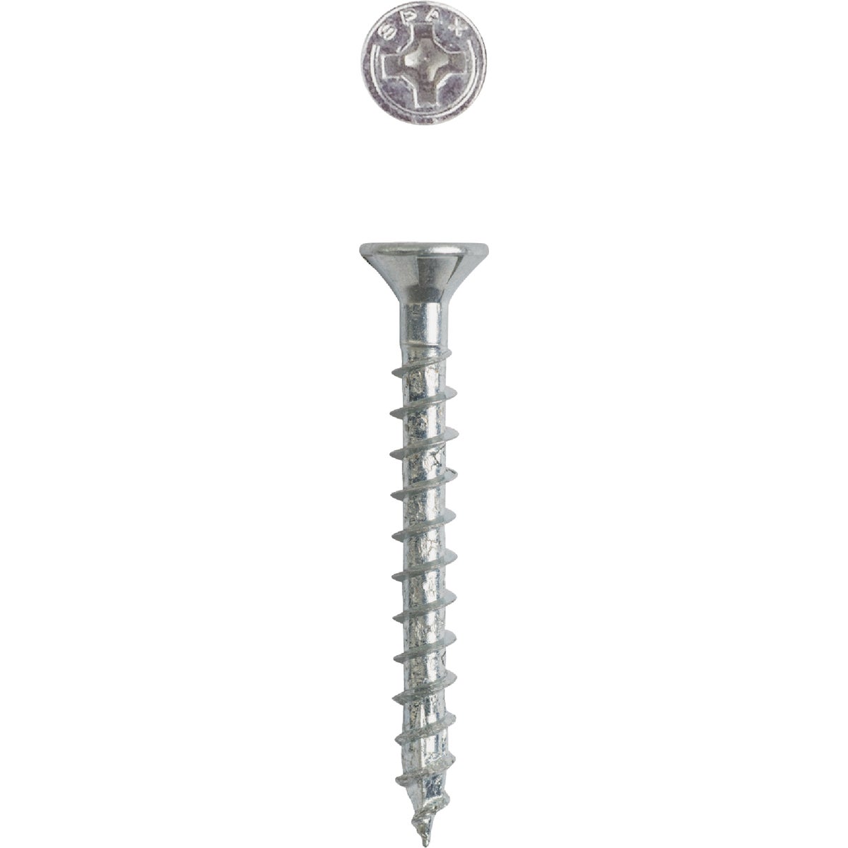 SPAX 6 x 1-1/4 In. Flat Head Unidrive (Combo Drive) Zinc (Interior) Wood Screw (35-Count)