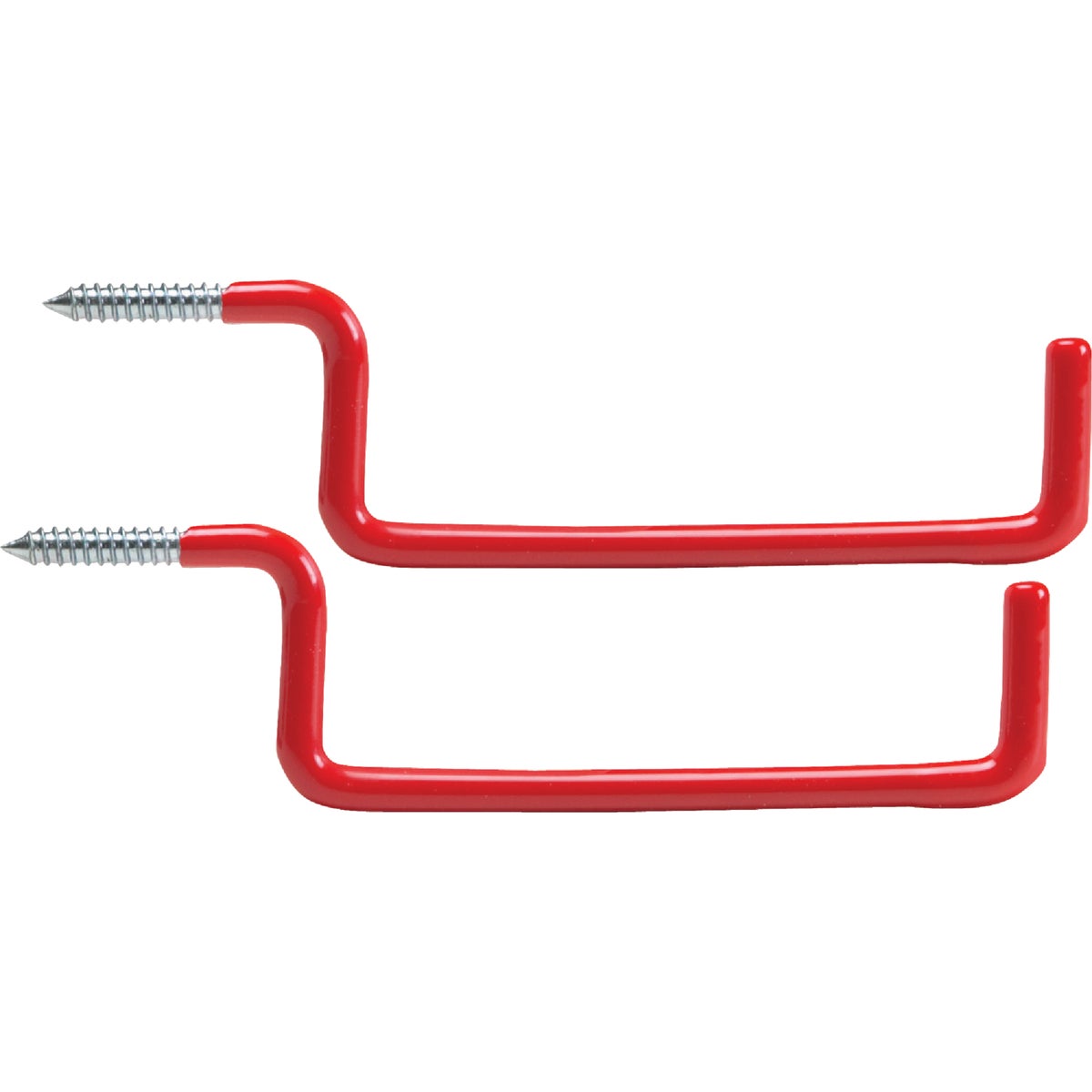 Screw-In Vinyl Coated Ladder Hanger (2-Pack)