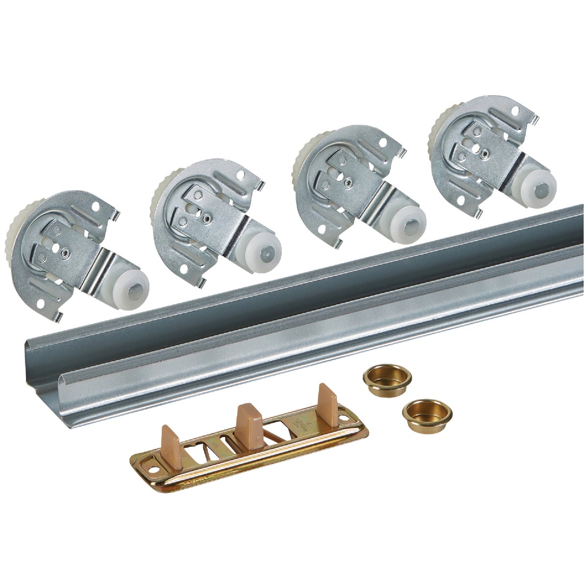 National 48 In. Bypass Door Hardware