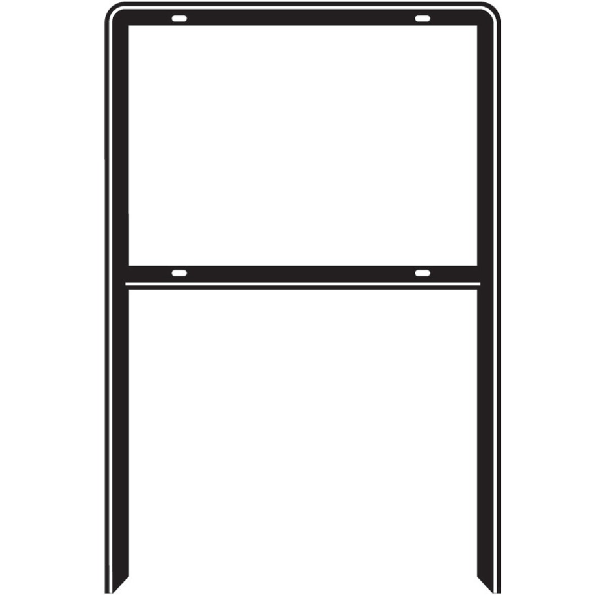 Hy-Ko  Steel Heavy Duty Open Sign Frame