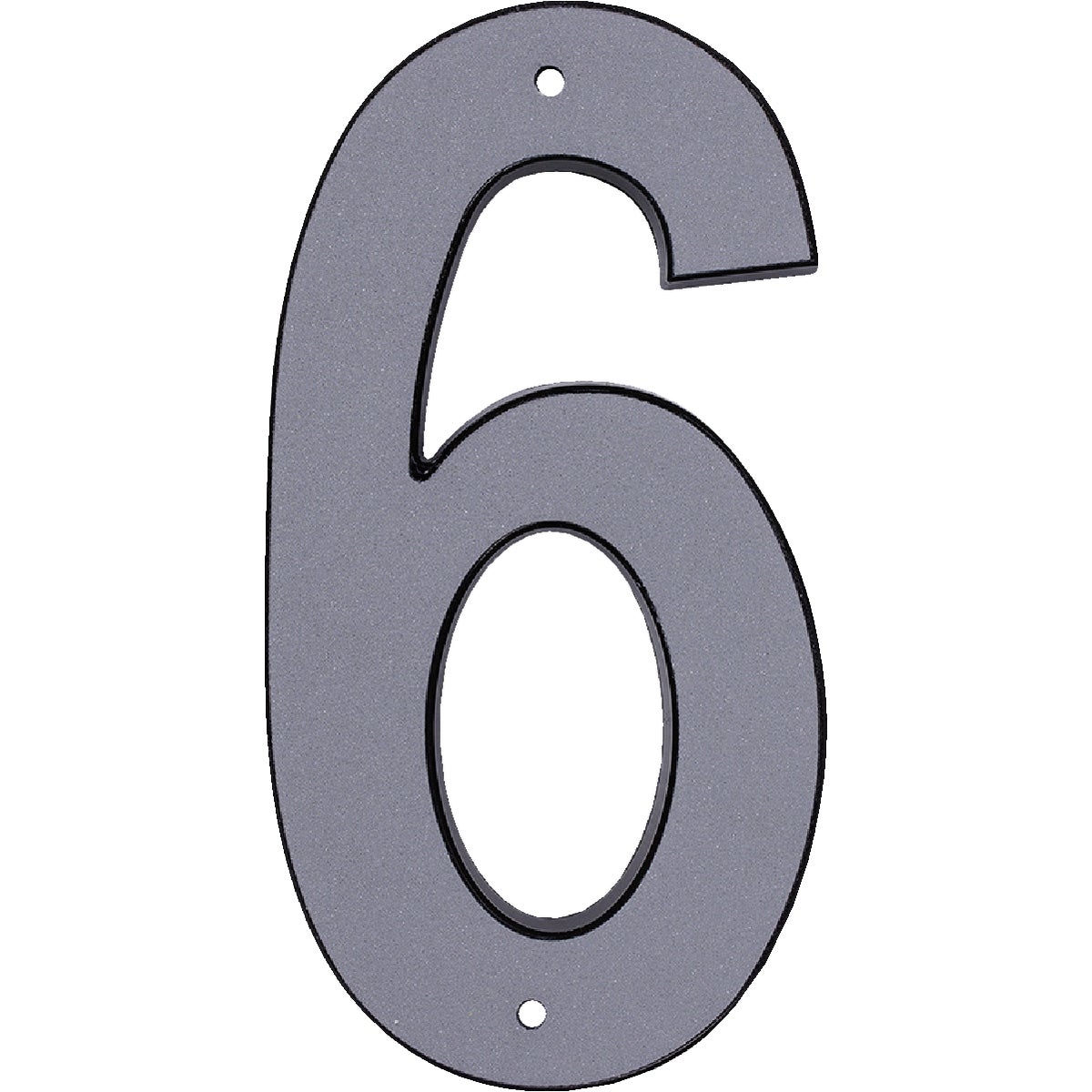Hy-Ko 4 In. Reflective Plastic Number 6