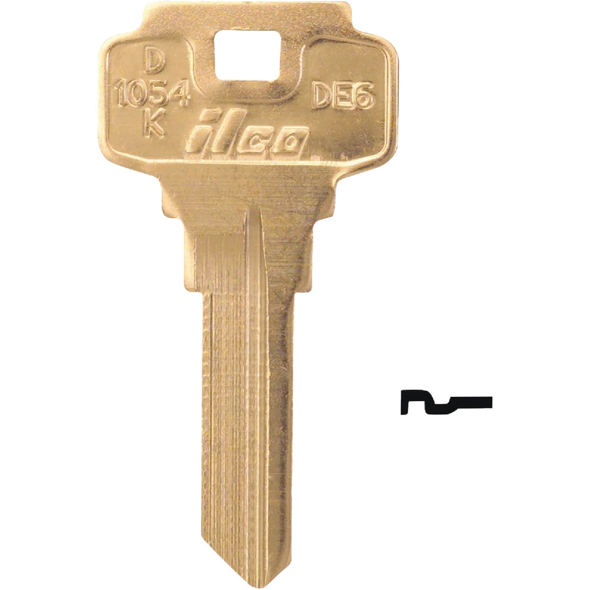 ILCO Key Blank For Dexter Lockset 5 Pin / D1054K (10-Pack)