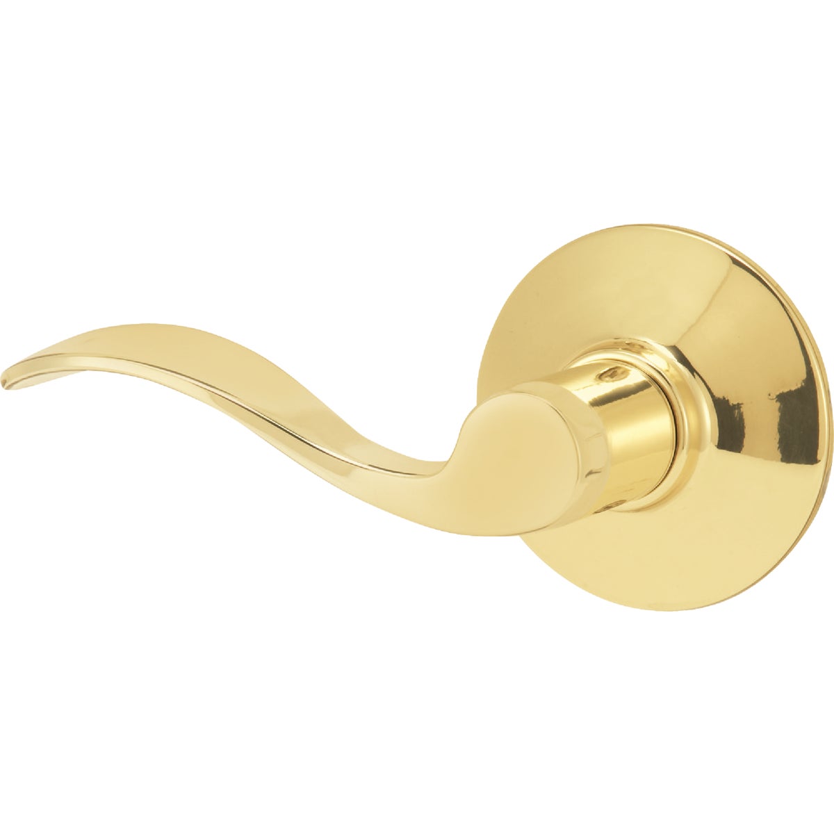 Schlage Bright Brass Accent Passage Door Lever