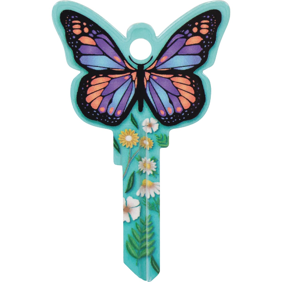 Lucky Line Butterfly Key Shapes Decorative House Key - KW1