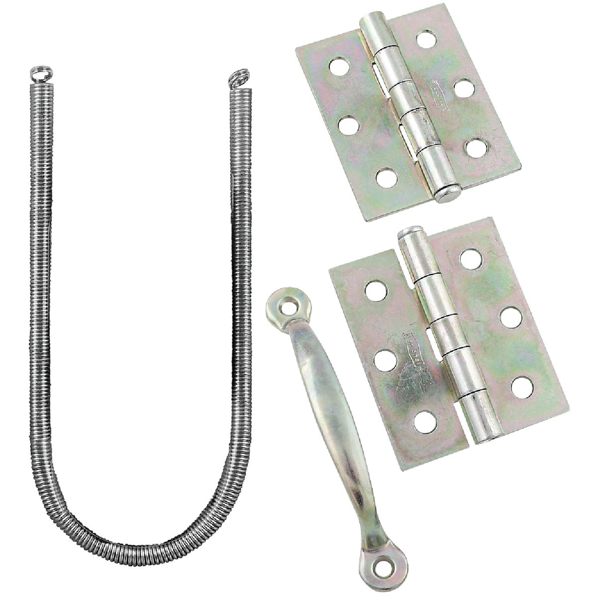 National Zinc 2-Hinge Screen Door Kit