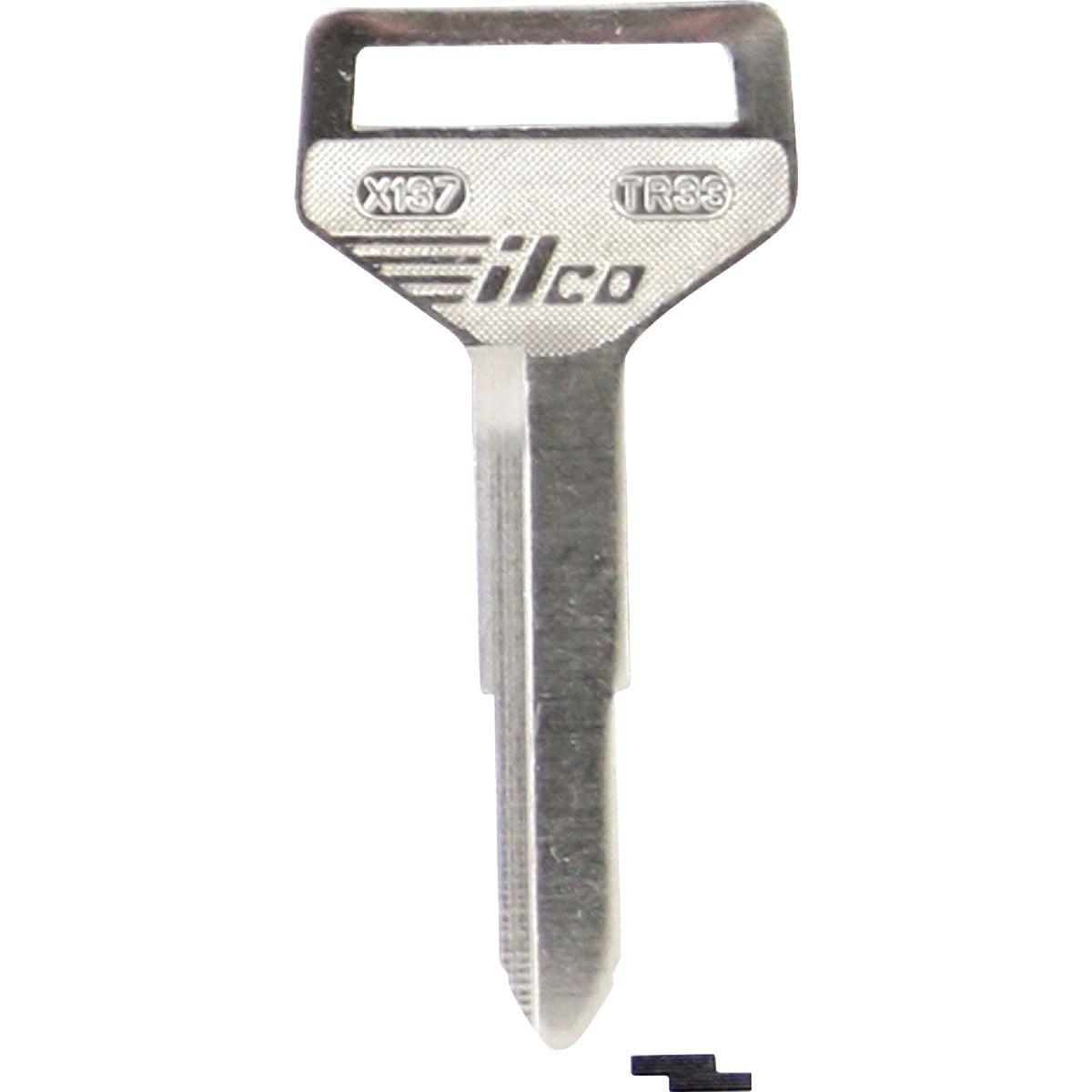 ILCO Toyota Nickel Plated Automotive Key, TR37 / X159 (10-Pack)
