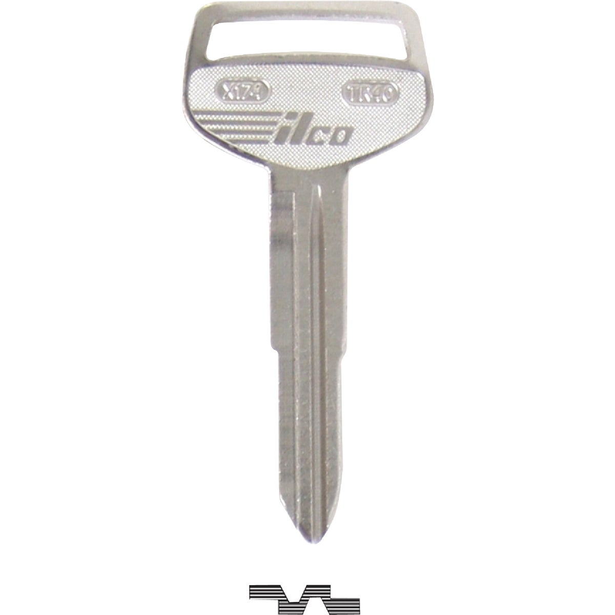 ILCO Toyota Nickel Plated Automotive Key, TR40 / X174 (10-Pack)
