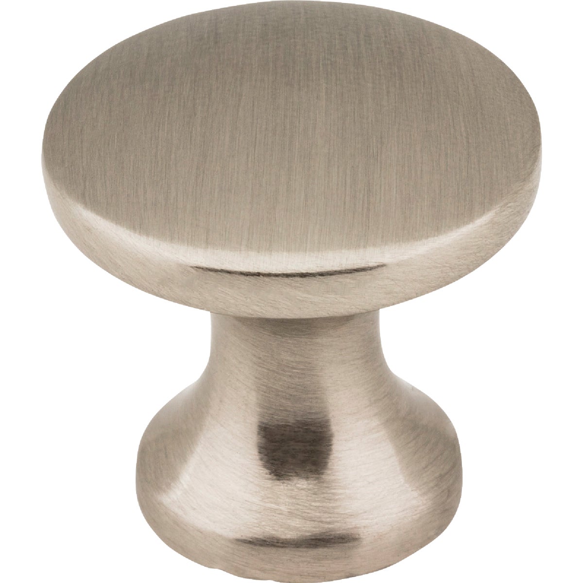 Elements Geneva 1 In. Diameter Satin Nickel Mushroom Knob