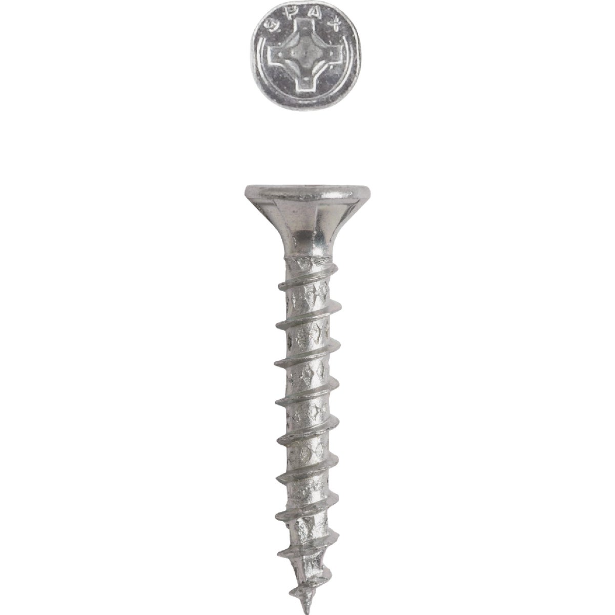 SPAX 8 x 1-1/4 In. Flat Head Unidrive (Combo Drive) Zinc (Interior) Wood Screw (30-Count)