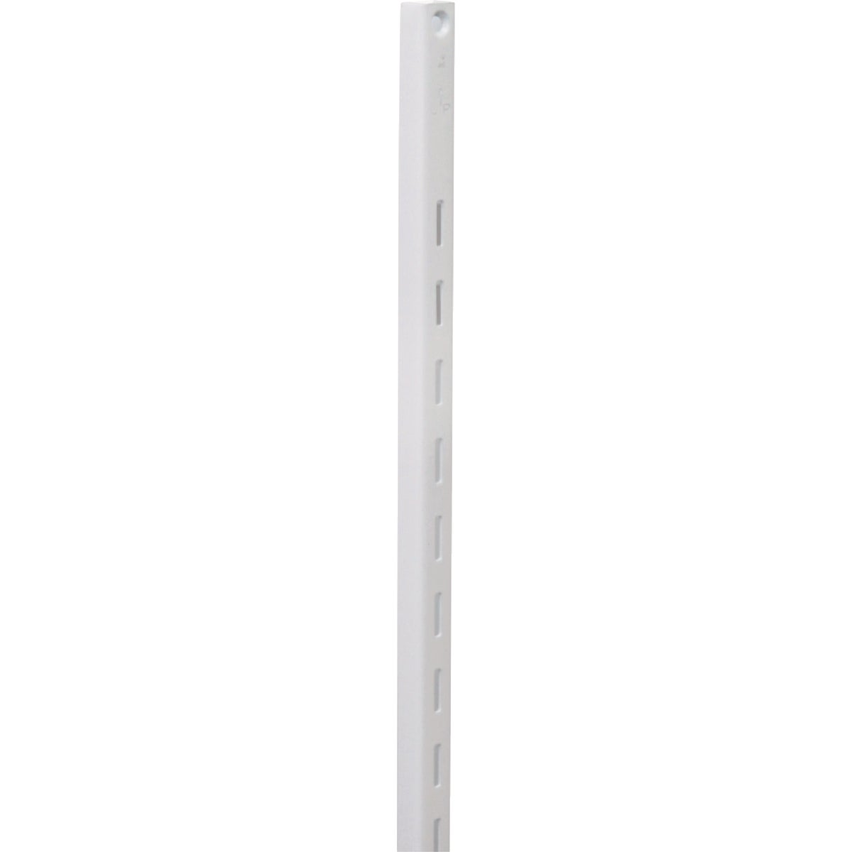 Knape & Vogt 80 Series 60 In. White Steel Adjustable Shelf Standard